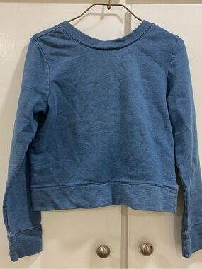 Club Monaco Denim-Blue Sweatshirt